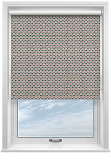 Land & Shore Dawn (Blackout), Blue Red - Twist&Fit Roller Blind